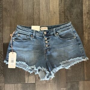 Women's Blue Denim Shorts